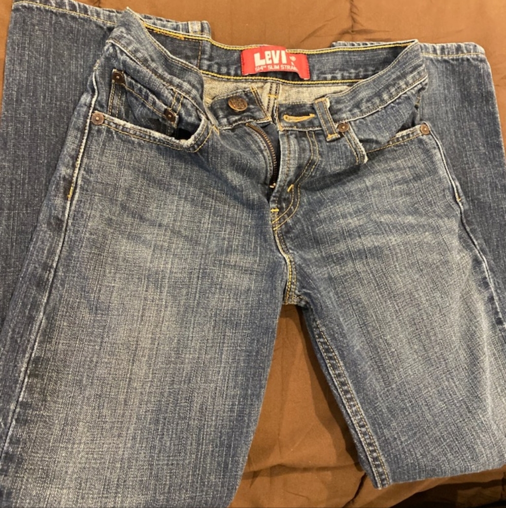 Levi's boys size 12 slim jeans